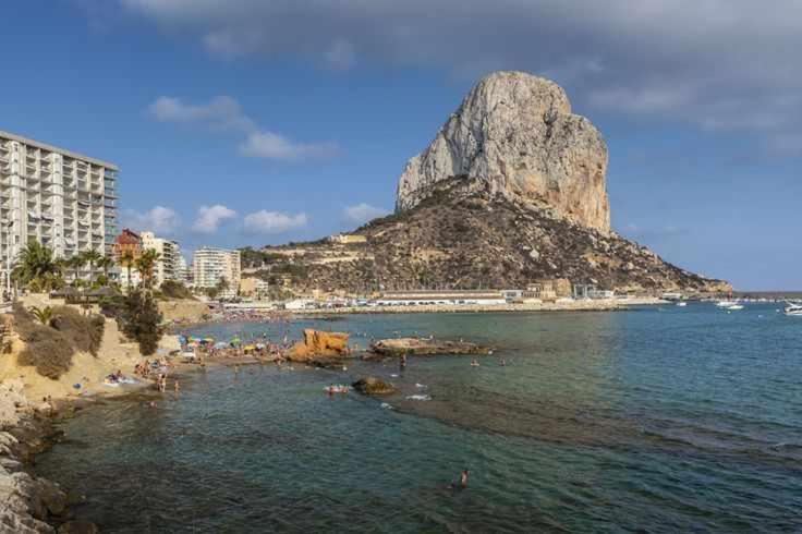 Apartment With Sea View Pool & Private Parking Calpe Ngoại thất bức ảnh