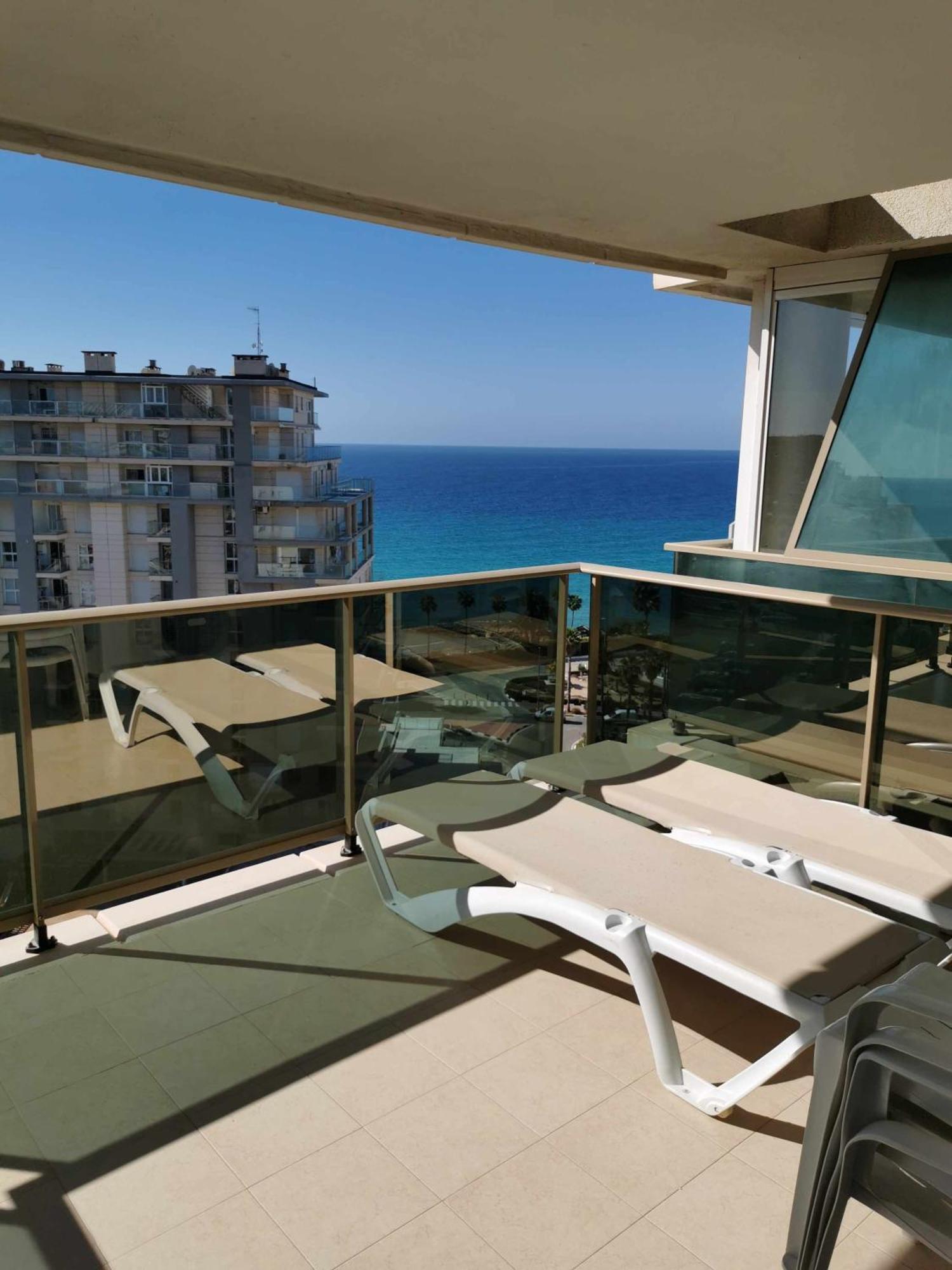 Apartment With Sea View Pool & Private Parking Calpe Ngoại thất bức ảnh
