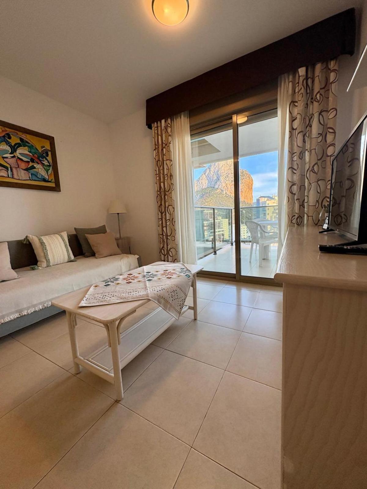Apartment With Sea View Pool & Private Parking Calpe Ngoại thất bức ảnh