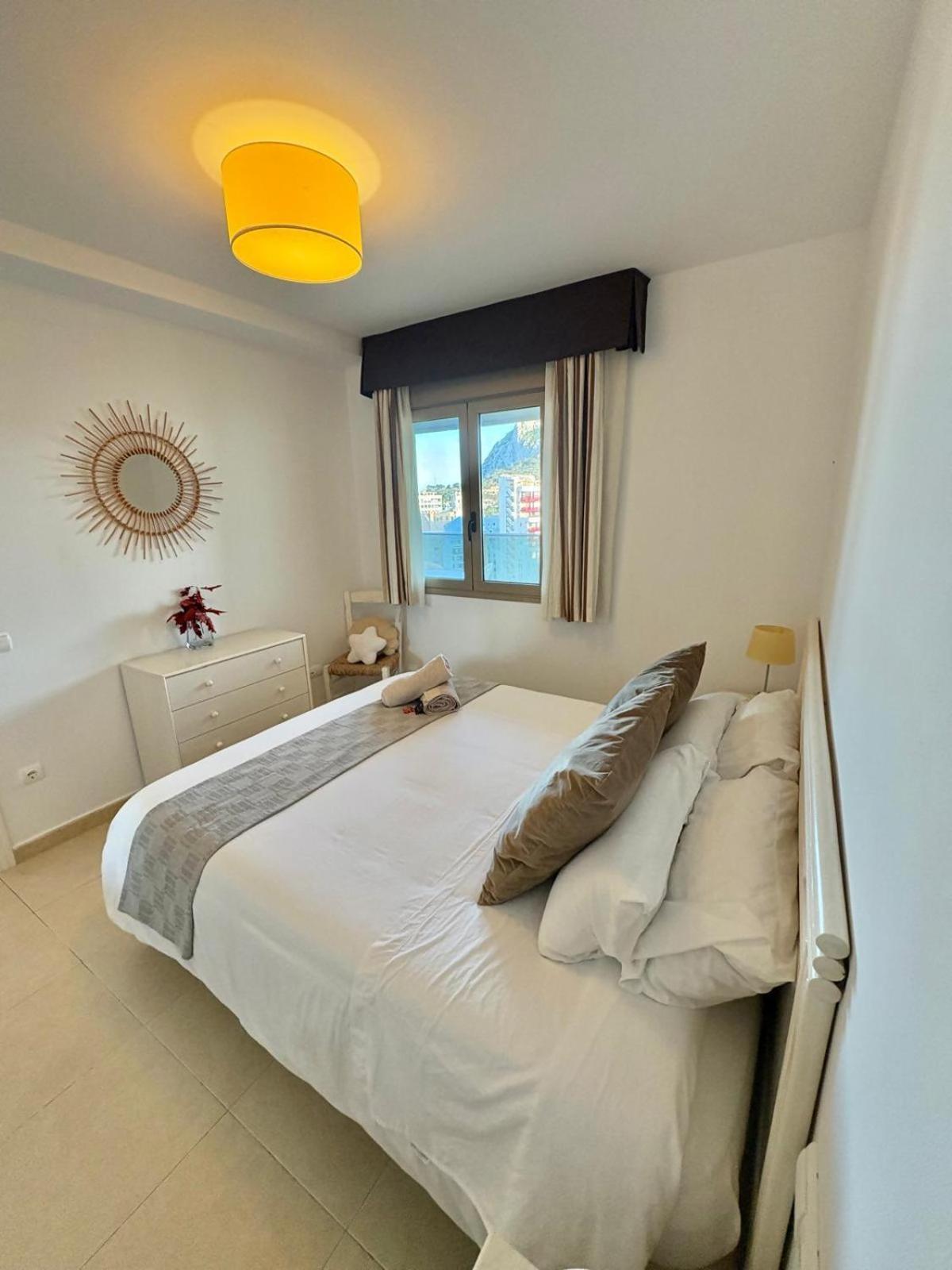 Apartment With Sea View Pool & Private Parking Calpe Ngoại thất bức ảnh