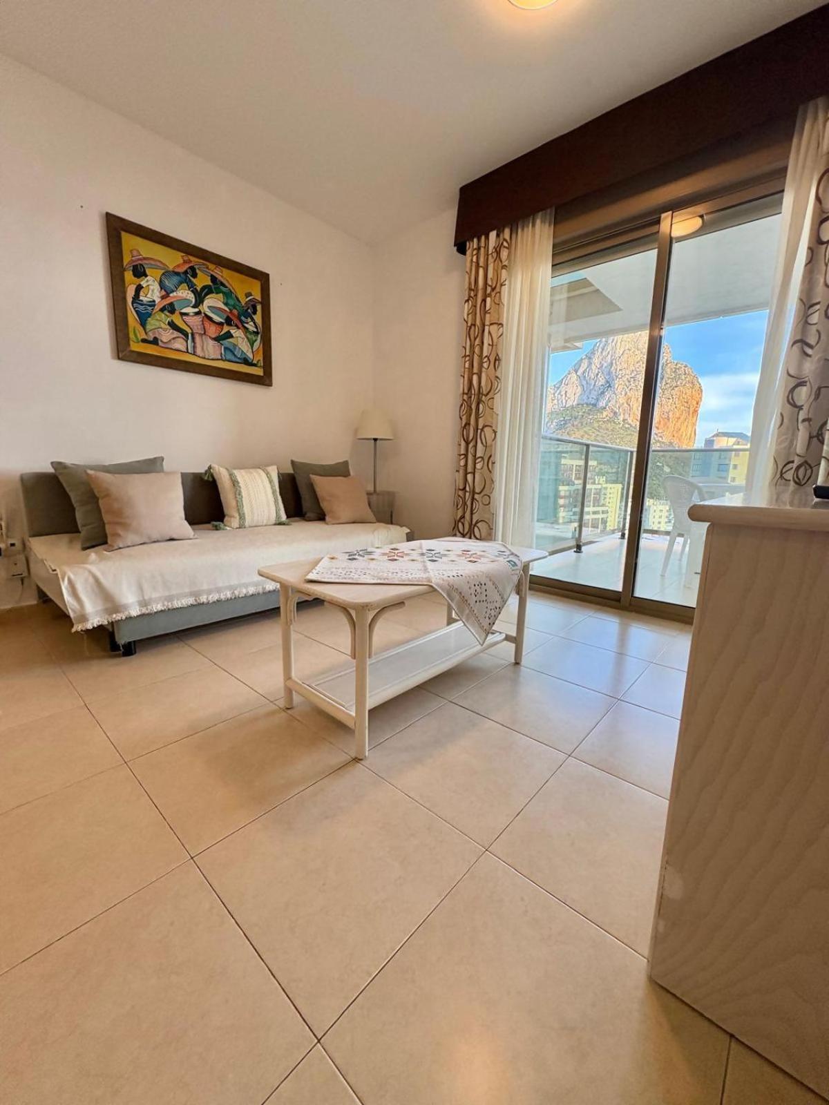 Apartment With Sea View Pool & Private Parking Calpe Ngoại thất bức ảnh